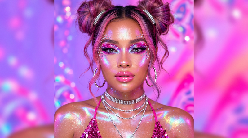 Space Glow Highlighter - Lifestyle Shot