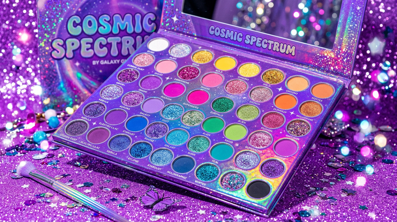 Grand Artist Eyeshadow Palette - Angle cosmic Y2K