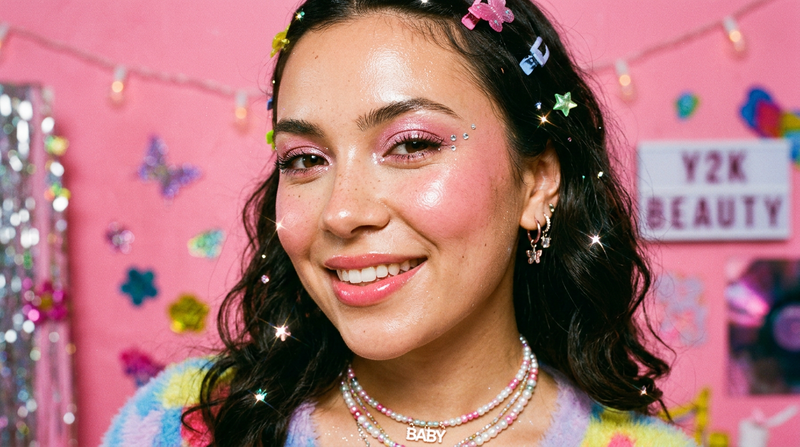 Satin Blush Powder - Cheek Swatch Portrait