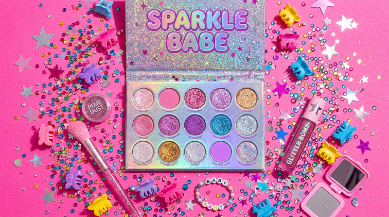 Grand Artist Palette - Y2K Atmosphere Rhinestones Holographic