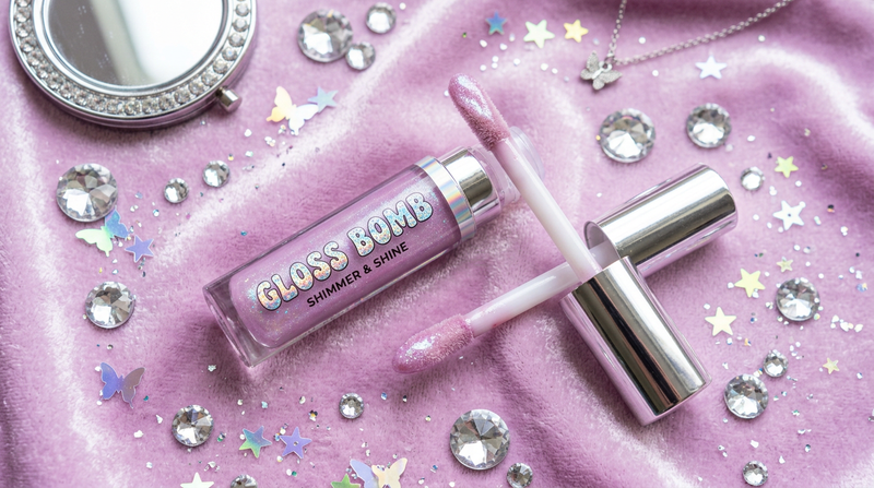 Glass Glow Lip Glaze flat lay
