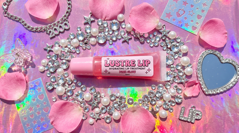 Luminous Lip Melt - Crystal Rhinestone Flat Lay