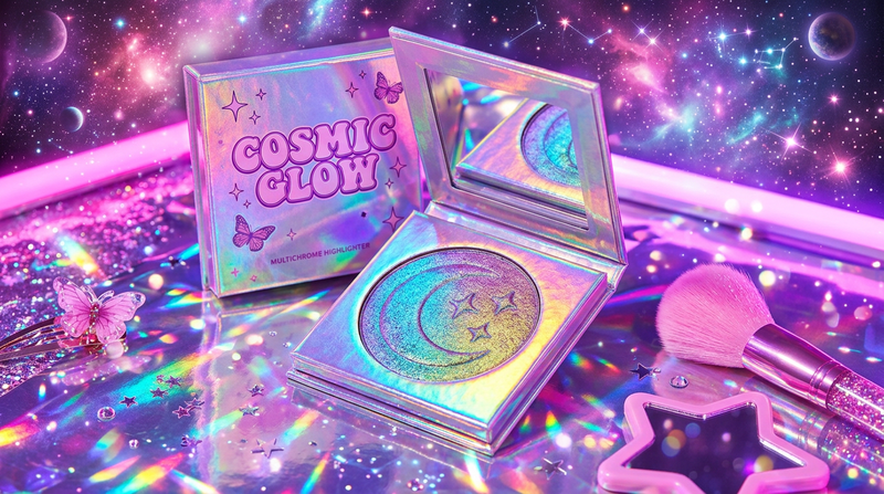 Color-Shift Multichrome Highlighter - Atmosphere Shot
