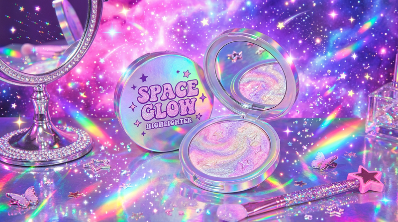Space Glow Highlighter - Atmosphere Shot