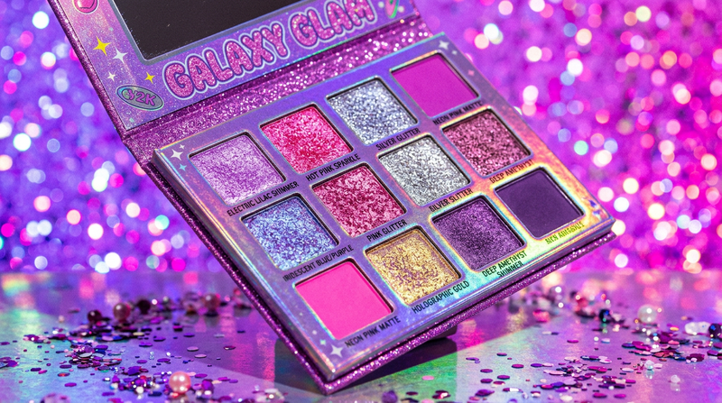 Y2K Prism Palette - 45 Degree Angle Glitter Bokeh