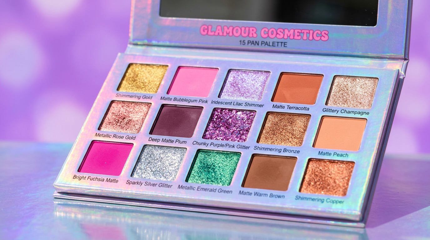 Grand Artist Palette - Opened Pan Close-up