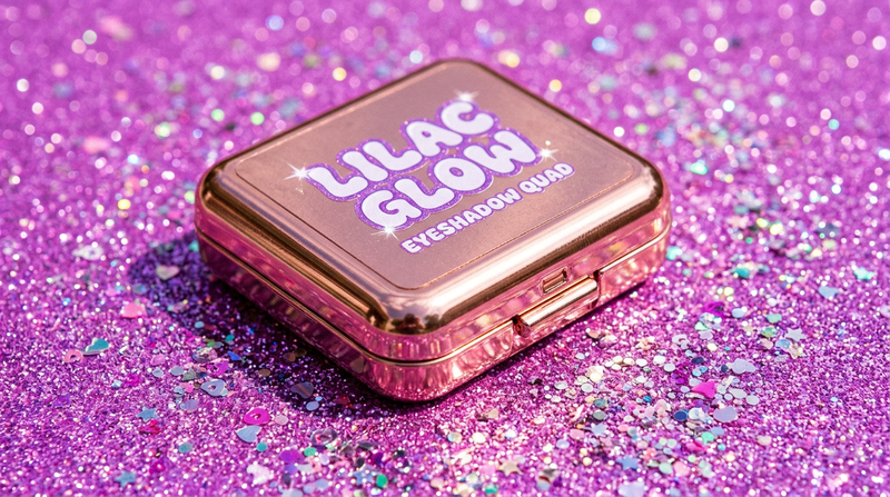 Mini Shadow Quad - Side Angle Electric Lilac