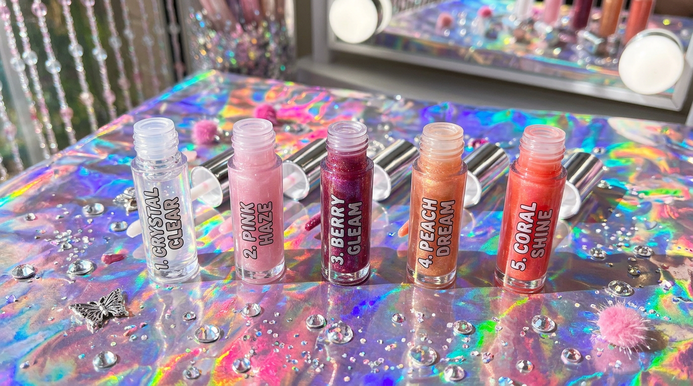 Glass Glow Lip Glaze shades