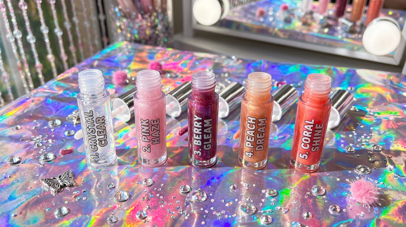 Glass Glow Lip Glaze shades